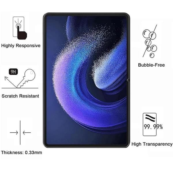 Skärmskydd - Xiaomi - Pad 6 / Pad 6 Pro - Härdat glas - Rep tåligt - Pack om 2