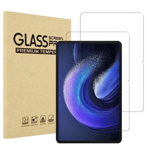Skärmskydd - Xiaomi - Pad 6 / Pad 6 Pro - Härdat glas - Rep tåligt - Pack om 2
