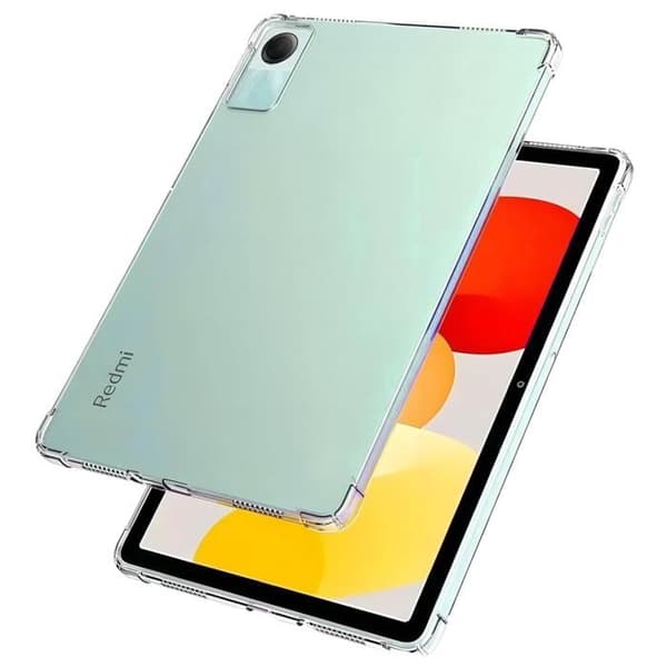 Skydd film - Xiaomi - Redmi Pad SE - Mjuk silikonplånbok - 2 Härdat glas - Transparent