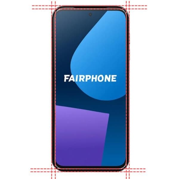 Härdat Glas - Phonillico® - Fairphone 5 - Pack om 2 - Repellerar repor - Skärmskydd