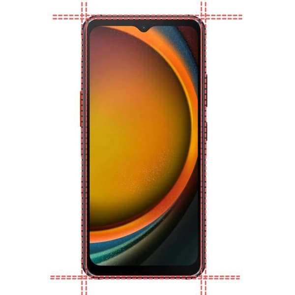 Härdat glas för Samsung Galaxy XCover 7 [Pack 4] Skärmskydd Phonillico®