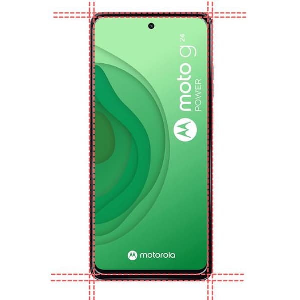 Skyddande film - Phonillico® - Motorola Moto G24 - Pack 2 - Härdat glas - Repåtrötsbeständig