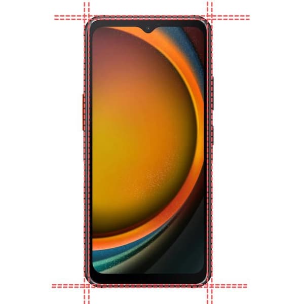 Skydd film - Phonillico® - Samsung Galaxy XCover 7 - Paket med 4 - Härdat glas - Repbeständig