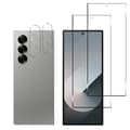 Miniatyrbild 1 av 6: Filmm för skydd av glas - Phonillico® - Samsung Galaxy Z FOLD 6 - Förpackning med 2 - Tempererat glas - Repfria.