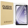 Miniatyrbild 1 av 5: Härdat Glas - Phonillico - Samsung Galaxy Tab A9 2023 - Pack om 2 - Repellerande - 8,7 tum