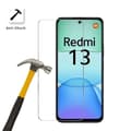 Miniatyrbild 5 av 5: Skyddsfilm - Phonillico - Härdat glas - Paket 2 - Kompatibel med Xiaomi Redmi 13 - Repåresistent