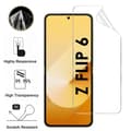 Miniatyrbild 3 av 6: Skydd för skärm och kameraskydd för Samsung Galaxy Z FLIP 6 [Pack 2] Resistenta, repfria, ultratunna skydd från Phonillico®