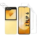 Miniatyrbild 1 av 6: Skydd för skärm och kameraskydd för Samsung Galaxy Z FLIP 6 [Pack 2] Resistenta, repfria, ultratunna skydd från Phonillico®