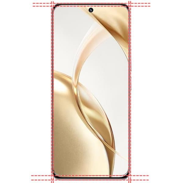 Filmgardin skydd för skärm - Phonillico - Honor 200 5G - 4-pack - Härdat glas - Repbeständig