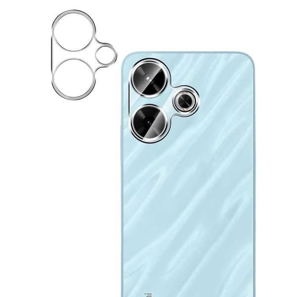Skyddskamera - Phonillico - Xiaomi Redmi 13 - Härdat glas - Paket med 2 - Represistent