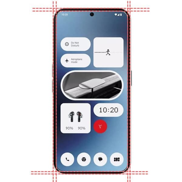 Film av härdat glas för Nothing Phone 2a [Pack 2] Skärmskydd Phonillico®