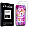 Miniatyrbild 1 av 5: Skärmskydd - Phonillico - Samsung Galaxy F15 5G - 2-pack - Härdat glas - Repbeständigt