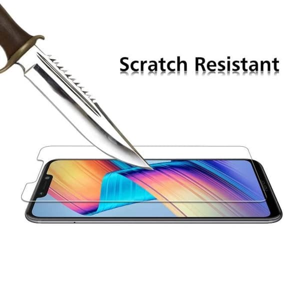 Skärmskydd - Phonillico® - Huawei HONOR PLAY - Pack av 2 - Härdat glas - Rep-resistant