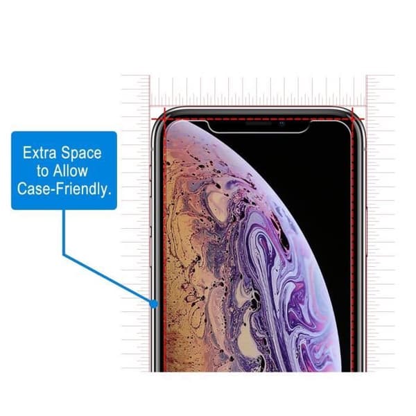 Härdat Glas för Apple iPhone 11 PRO MAX [Pack 2] Ultrastarkt Skydd för Skärm [Phonillico®]