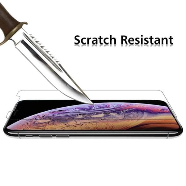 Härdat Glas för Apple iPhone 11 PRO MAX [Pack 2] Ultrastarkt Skydd för Skärm [Phonillico®]