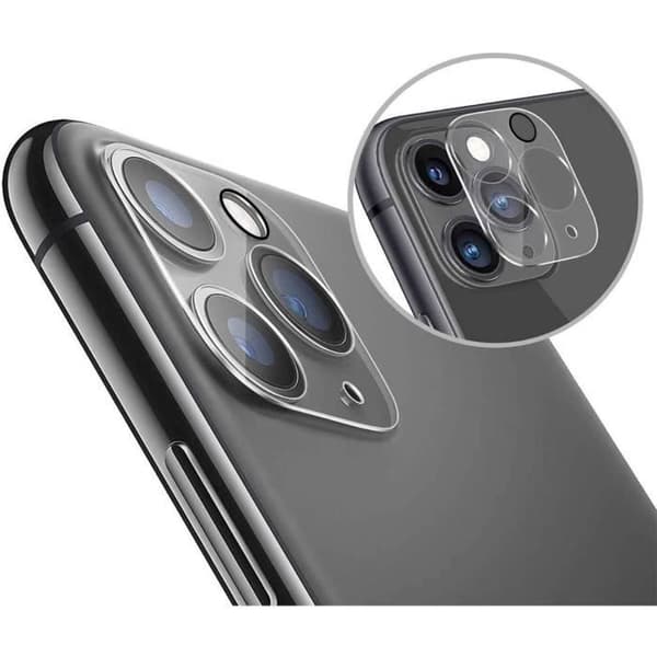 Lot med 5 härdade glasögon för kameraskydd för Apple iPhone 11 PRO - 11 PRO MAX - Lins skydd för kamera [Phonillico®]