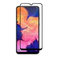 Miniatyrbild 2 av 4: Härdat Glas - Phonillico® - Samsung Galaxy A10 - Pack om 2 - Svart Kant - Repduktig