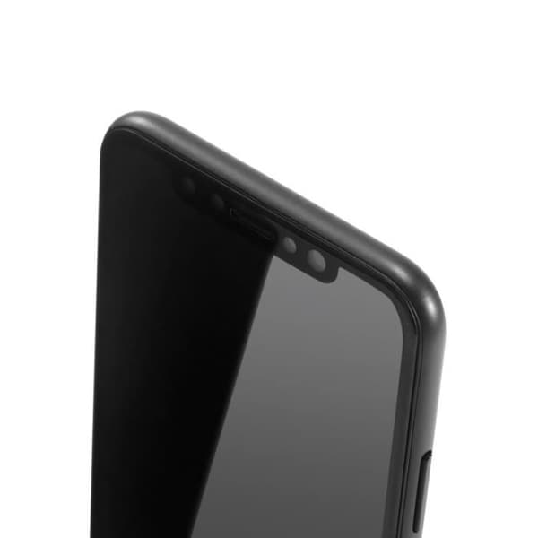 Härdat glas - Phonillico® - iPhone 11 - Skärmskydd - Ultra hållbar - Svart kant