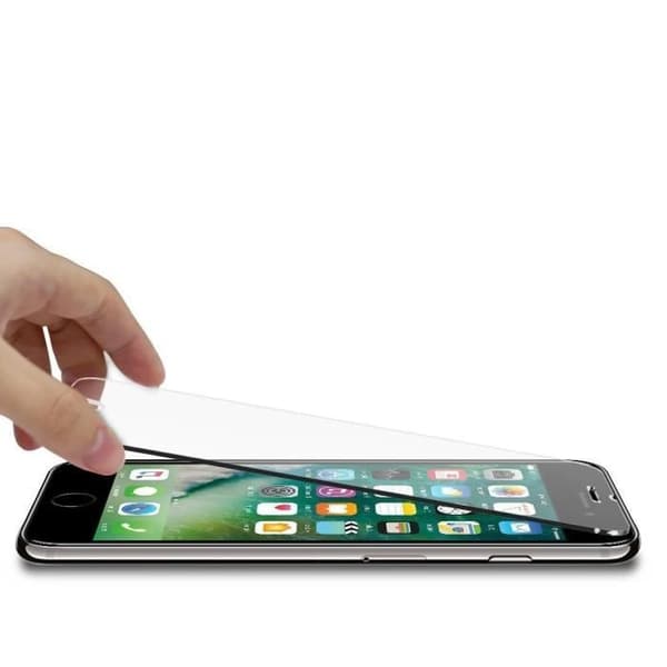 Härdat glas för Apple iPhone 6 PLUS - 6S PLUS - Ultraresistent skyddsfondfilm transparent mot repor Phonillico®