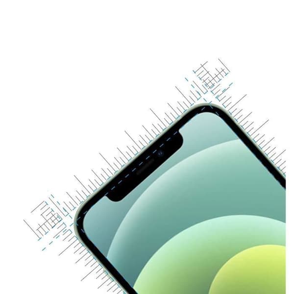 Film Vitre Skydd för Skärm - Phonillico - iPhone 12 MINI - Pack 2 - Härdat Glas - Repbeständigt
