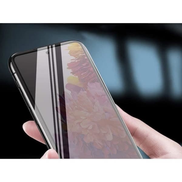 Skyddsnfilm - Phonillico - Samsung S20 FE - Förpackning 2 - Svart - Antispion - Rep resistant