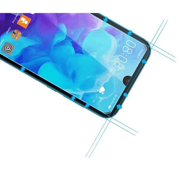 Härdat glas för Huawei Y5 2019 [Pack 3] Transparent skyddsglas för skärm Phonillico®