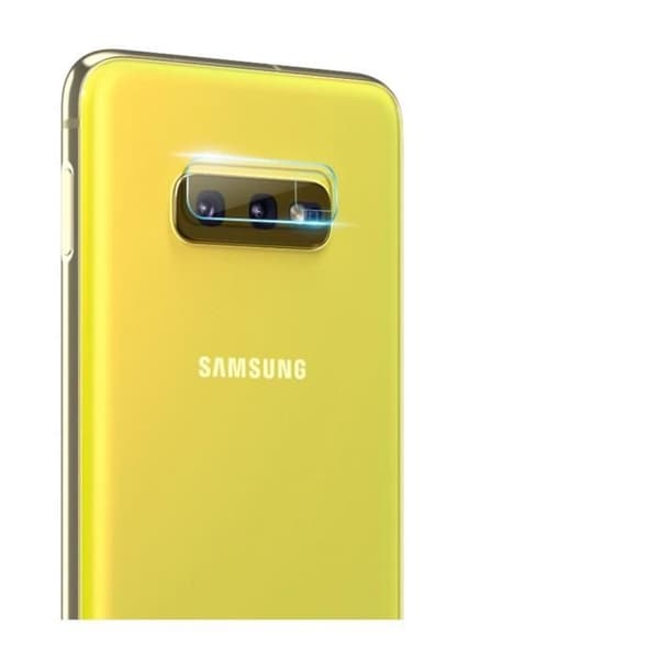 Lot om 3 Tempererade glas skydd för kamera för Samsung Galaxy S10e - Skyddande film för bakre kameralinse