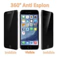 Miniatyrbild 3 av 3: Säkerhetsglas - Phonillico - iPhone SE 2020 - Paket med 2 - Anti-spion - Rep resistant