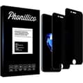 Miniatyrbild 1 av 3: Säkerhetsglas - Phonillico - iPhone SE 2020 - Paket med 2 - Anti-spion - Rep resistant