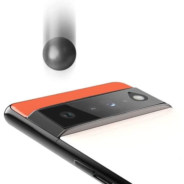 Skyddskamera för Google Pixel 6 [2-pack] Tempererat glas bakre kameraskydd Phonillico®