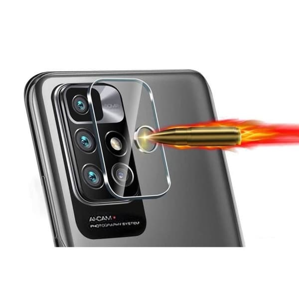 Skyddskamera för Xiaomi REDMI 10 4G [Paket med 2] Härdat Glas Bakre Kameraskydd Film Phonillico®