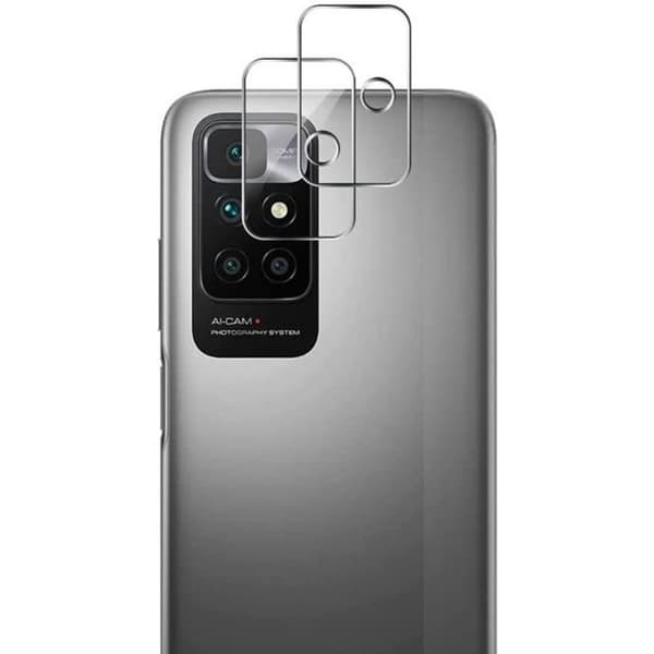 Skyddskamera för Xiaomi REDMI 10 4G [Paket med 2] Härdat Glas Bakre Kameraskydd Film Phonillico®