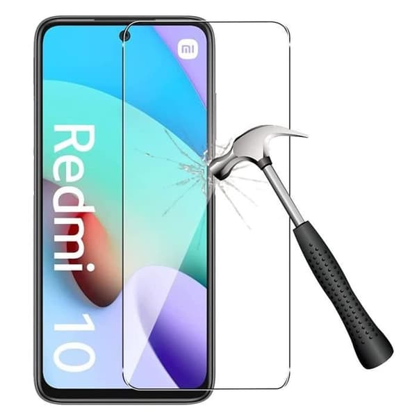 Härdat glas för Xiaomi REDMI 10 4G [Pack 2] Skärmskydd Film Phonillico®