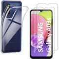 Miniatyrbild 1 av 3: Fodral för Samsung A03S och 2 skärmskydd i härdat glas Phonillico®