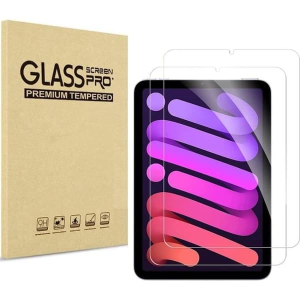 Härdat Glas för iPad MINI 6 (8,3 tum modell 2021) [Pack 2] Skärmskydd Film Mot Repor [Set av 2] Phonillico®
