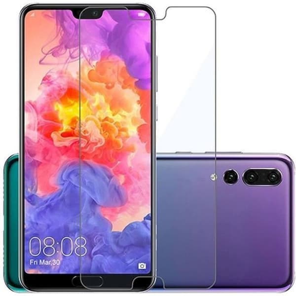 Skyddsfilm - Phonillico® - HUAWEI P20 PRO - Härdat glas - Repbeständig - Enkel installation