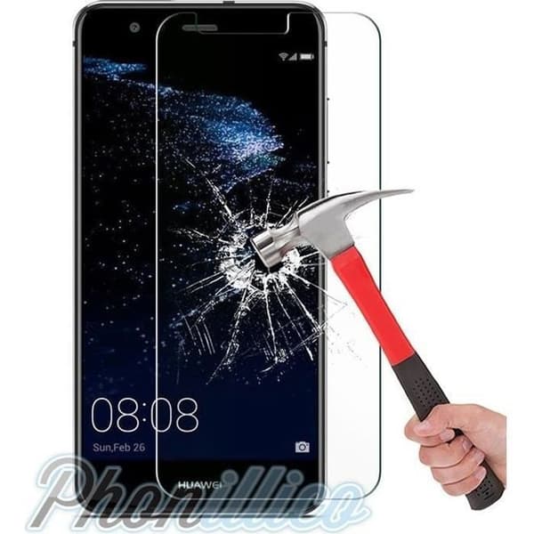 Skyddande film - Phonillico® - Huawei P10 LITE - Härdat glas - Ultra hållbart - Rep motståndskraftigt