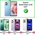 Miniatyrbild 2 av 4: Härdat Glas för Xiaomi Redmi Note 12 4G [Pack 2] Skärmskydd Film Phonillico®