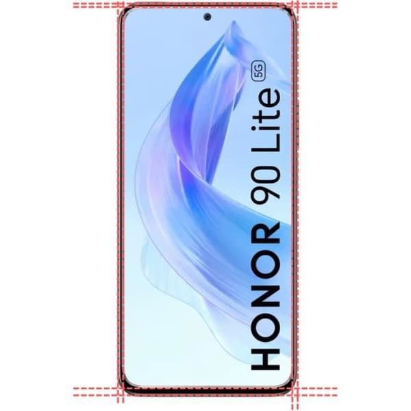 Härdat Glas för Honor 90 LITE [Pack 2] Skärmskyddsfilm Phonillico®