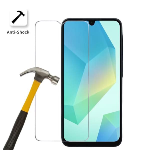 Skärmskydd - Phonillico - Härdat glas - Samsung Galaxy A16 4G/5G - Pack om 4 - Repellerande mot repor