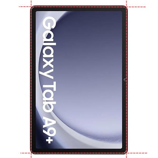 Filmskydd - Phonillico - Samsung Galaxy Tab A9 PLUS 2023 - Pack 2 - Härdat Glas - Repfnittrande