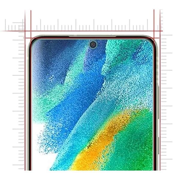 Härdat Glas för Samsung S21 FE 5G [Pack 2] Skärmskyddsfilm Phonillico®
