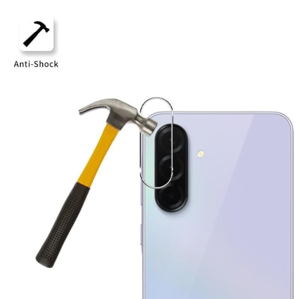 Skyddskamera - Phonillico® - Samsung Galaxy A36 5G - Paket med 2 - Härdat glas - Repbeständig