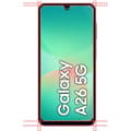 Miniatyrbild 4 av 6: Härdat Glas - Phonillico® - Samsung Galaxy A26 5G - Pack 2 - Skärm- och Kameraskydd - Repellerande