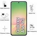 Miniatyrbild 3 av 5: Härdat Glas - Phonillico® - Samsung Galaxy A56 5G - Paket 2 - Repellerande mot repor - Skärmskydd