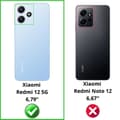 Miniatyrbild 2 av 4: Härdat glas för Xiaomi Redmi 12 5G [Pack 4] Filmskydd för skärm Phonillico®