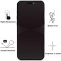 Miniatyrbild 4 av 4: Härdat glas Anti Spy för iPhone 15 PRO MAX och kameraskydd [Pack 2] Skärmskydd Phonillico®