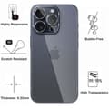 Miniatyrbild 3 av 4: Film Härdat Glas för skärm och baksidan av iPhone 15 PRO och Kamera Skydd [Pack 2] Glas Skydd Phonillico®