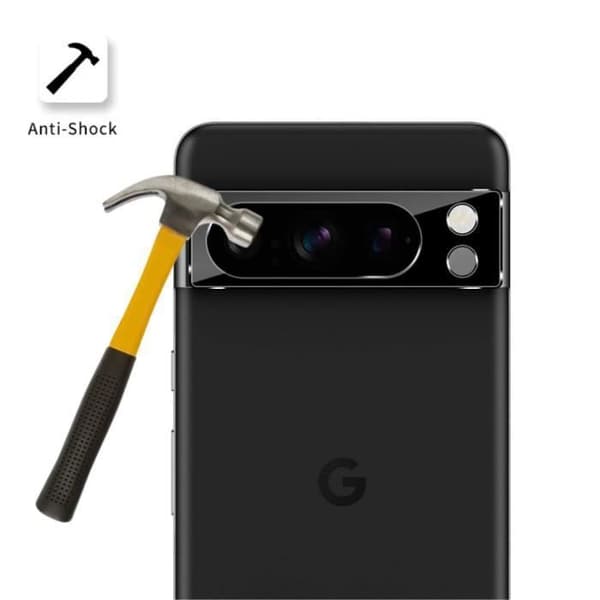 Skyddskamera - Phonillico® - Google Pixel 8 PRO - 2-pack - Härdat glas - Repbeständig
