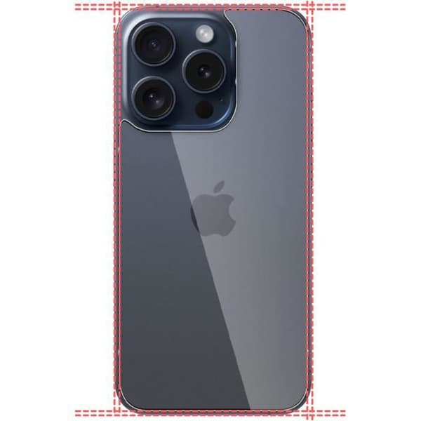 Filmm för härdat glas bak för iPhone 14 PRO MAX [Pack 2] Skyddsglas för skärm Phonillico®